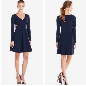 HALSTON HERITAGE Dress with Cut Out Detail